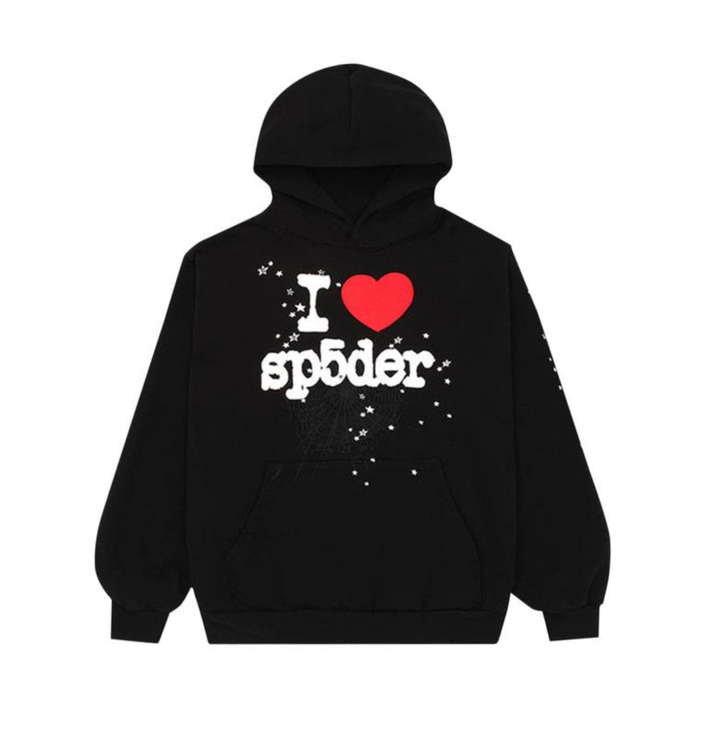 Sp5der Souvenir Hoodie 'Black'