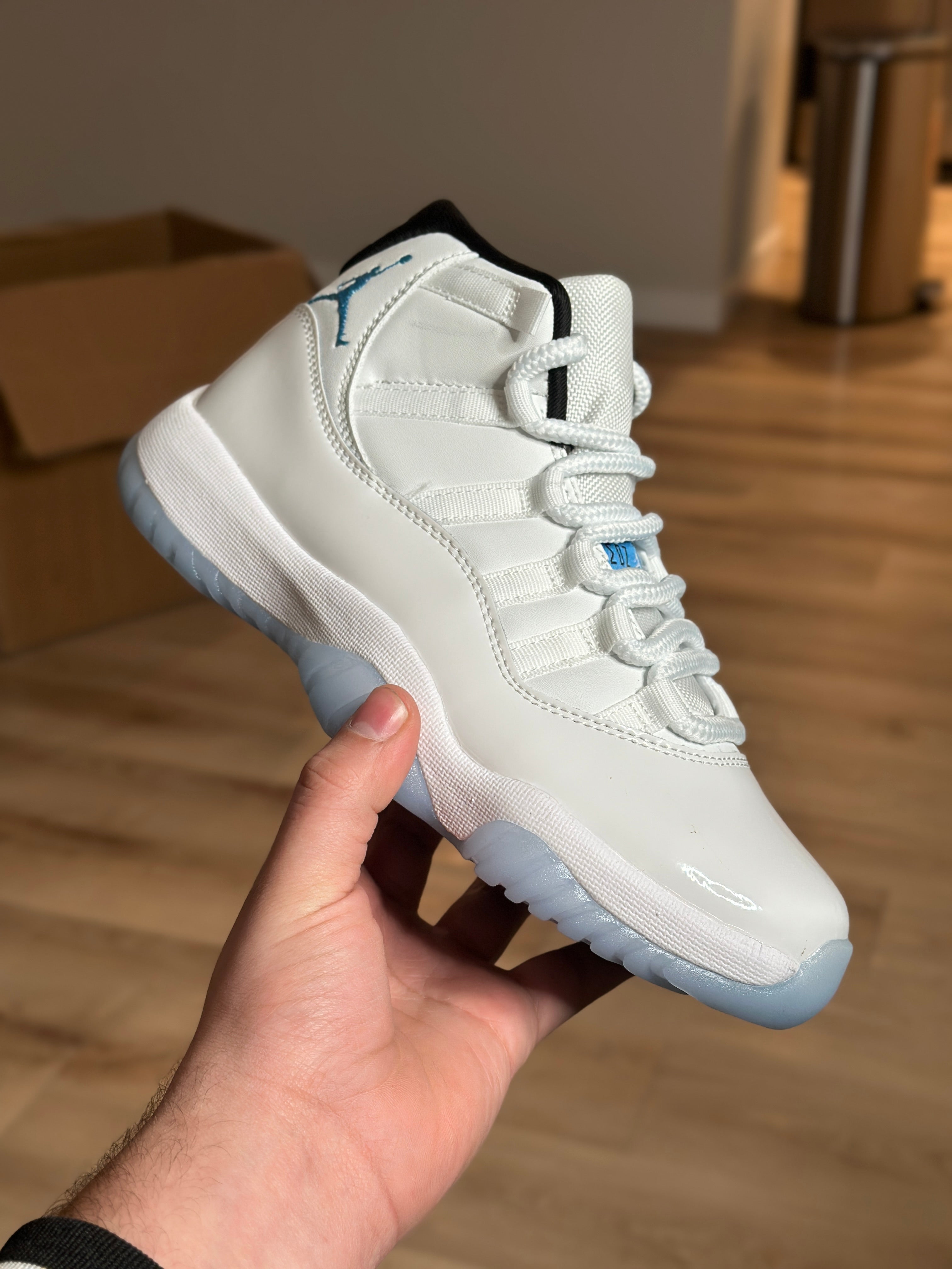 2024 Air Jordan 11 Retro 'Legend Blue / Columbia' 2024 – Bryan Shoes